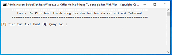 Nhấn phím T