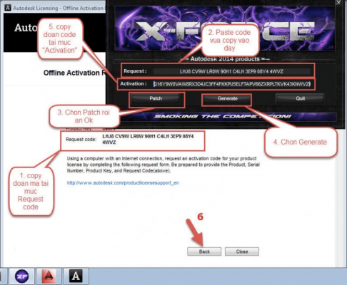 Tool X-FORCE AutoCAD 2014