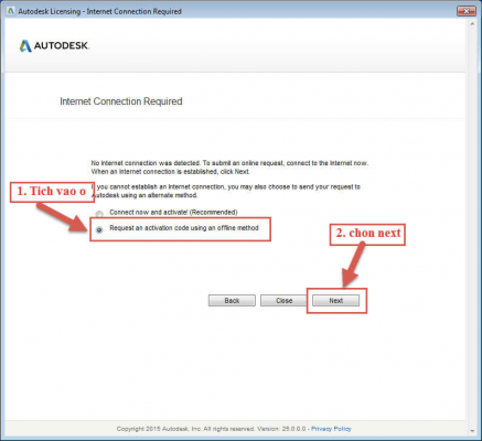 Nhập Serial Number và Product Key