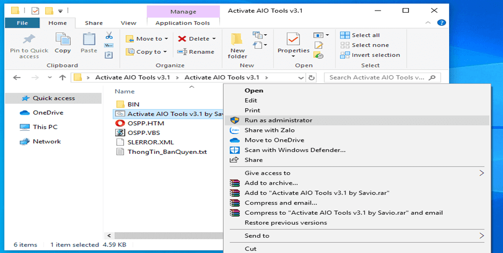 Run as Administrator AIO Tools