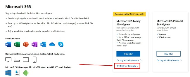 Download Outlook 365