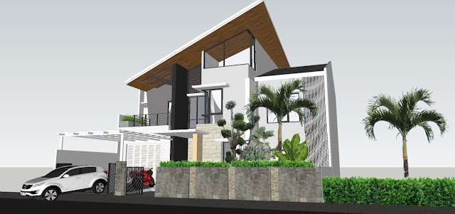 Dựng kiến trúc ngoại thất với SketchUp