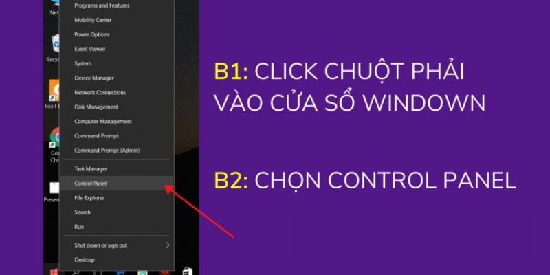 Mở Control Panel gỡ Office cũ