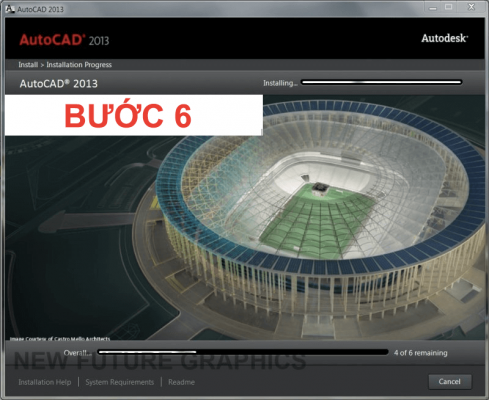 Bước 6 Tiến trình cài đặt