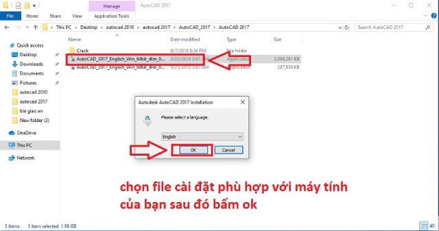 Bắt đầu thiết lập cài đặt