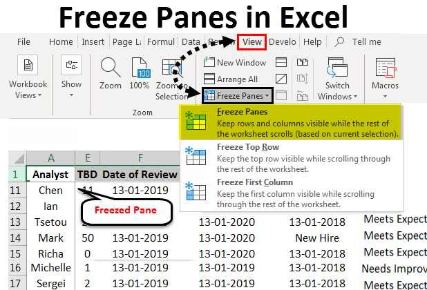 Cấu hình cài đặt Excel 2019