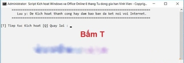 Kích hoạt Office 2019 Bước 8