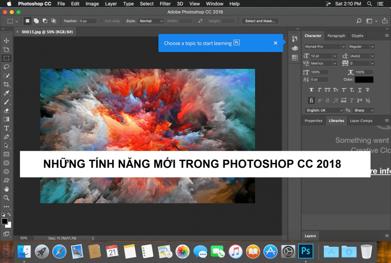 Tính năng nổi bật Photoshop CC 2018