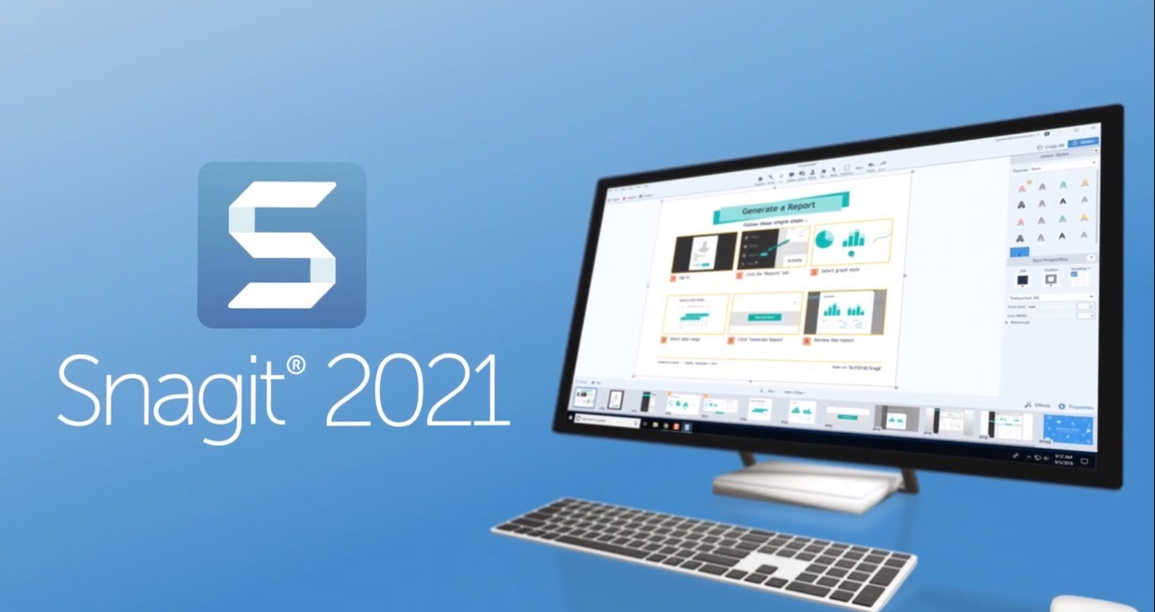 Tính năng chỉnh sửa thông minh trên Snagit 2021