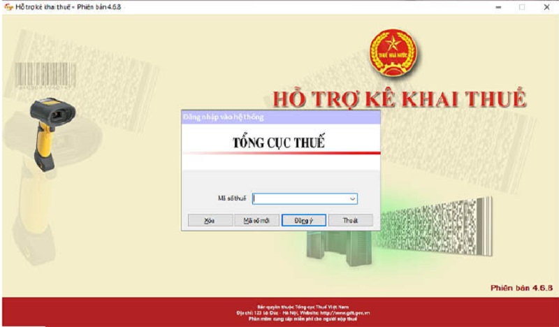 Hoàn thành cài đặt HTKK