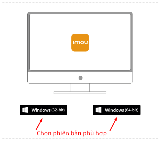 Giao diện tải phần mềm IMOU Life cho máy tính PC