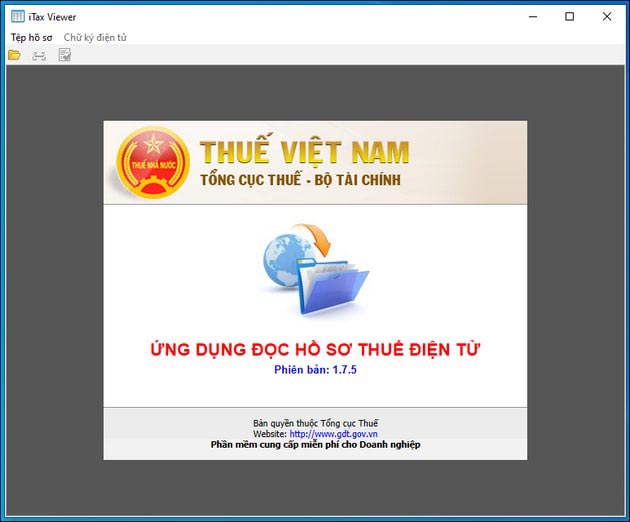 Link Tải iTaxViewer Google Drive