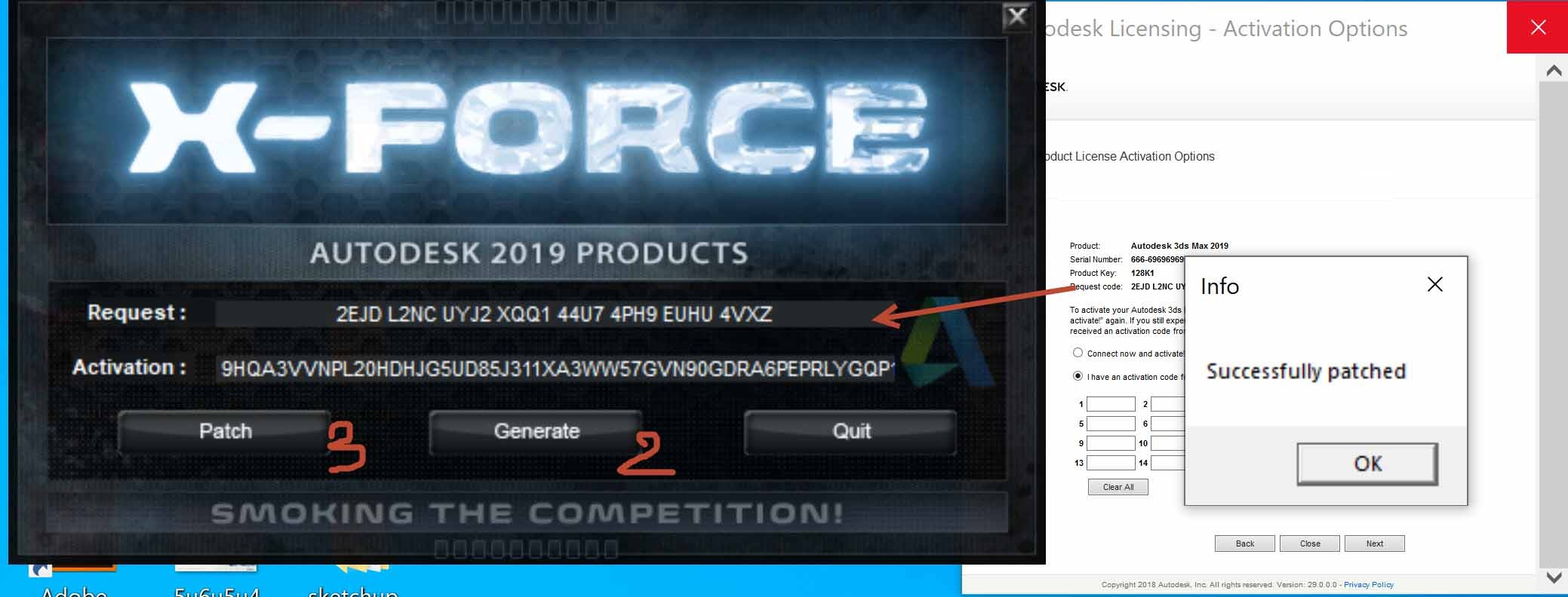 Tạo mã Code kích hoạt
