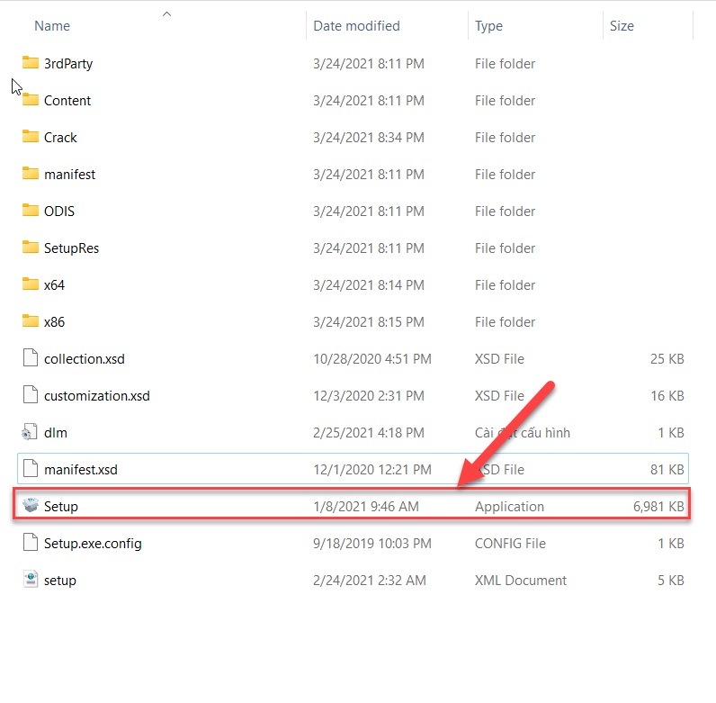 Chạy file Setup 3ds Max 2022