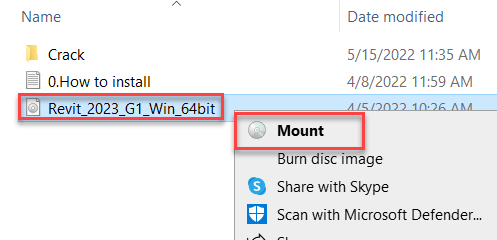 Chạy file Setup.exe