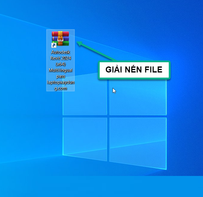 Khởi chạy setup cài đặt