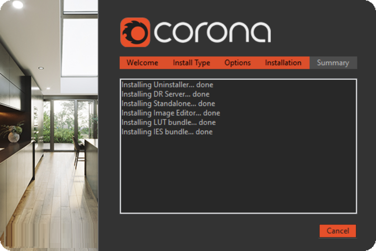 Hướng dẫn cài đặt Corona Renderer 6 bước 4