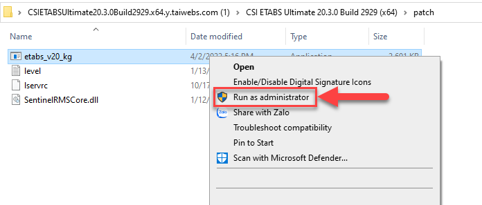 Hướng dẫn Active ETABS 20 Bước 3