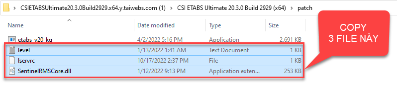 Hướng dẫn Active ETABS 20 Bước 5