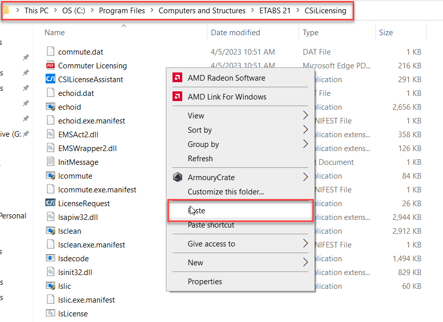 Active ETABS 7