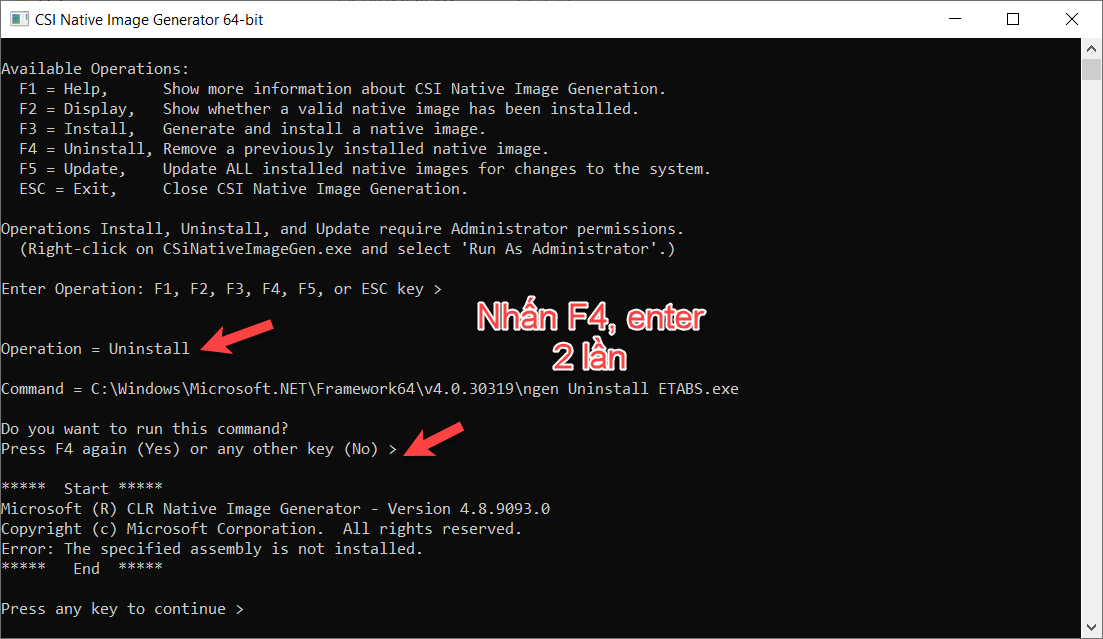 Kích hoạt ETABS 22 - Bước 2