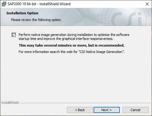 Hướng dẫn cài đặt CSI SAP2000 v19 Bước 6