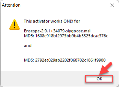 Chọn Enter License Key