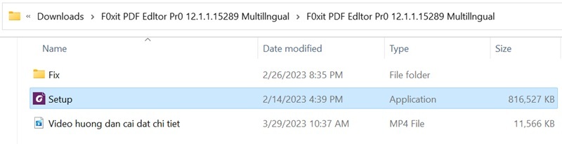 Hướng dẫn cài đặt Foxit PDF Editor 12 - Bước 3
