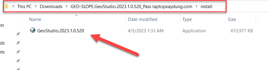 Cài đặt Geo-Slope Geostudio 2023 - Bước 2
