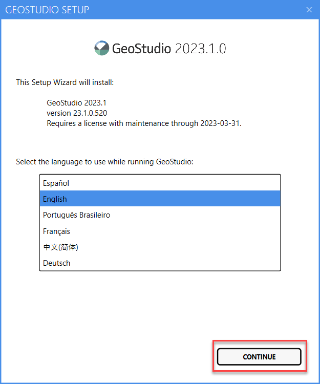 Cài đặt Geo-Slope Geostudio 2023 - Bước 3