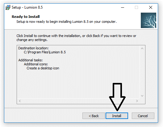 Quá trình sao chép file Lumion