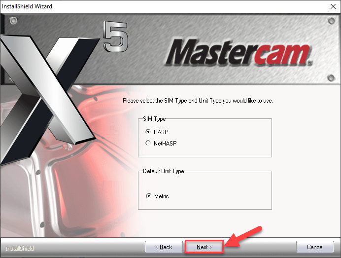 Hướng dẫn cài đặt Mastercam X5 Bước 8
