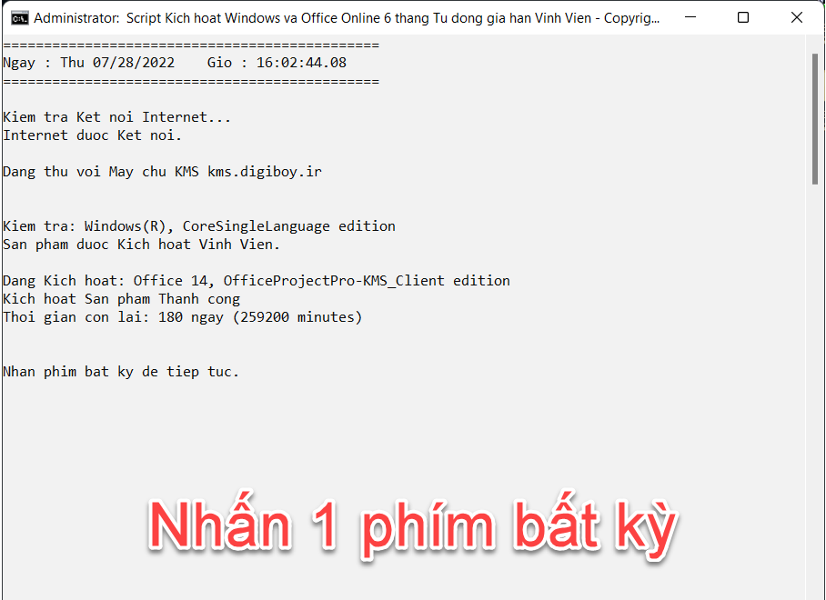 Cài đặt Microsoft Project 2010 bước 10