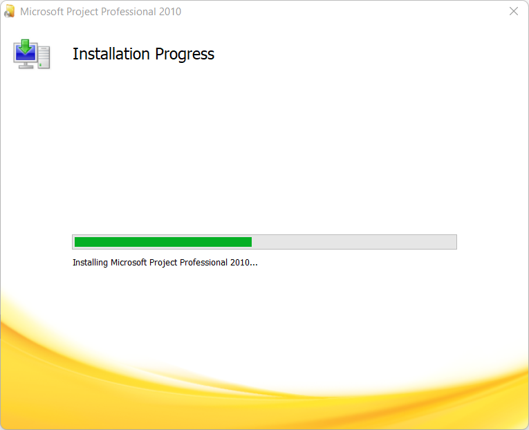 Cài đặt Microsoft Project 2010 bước 4