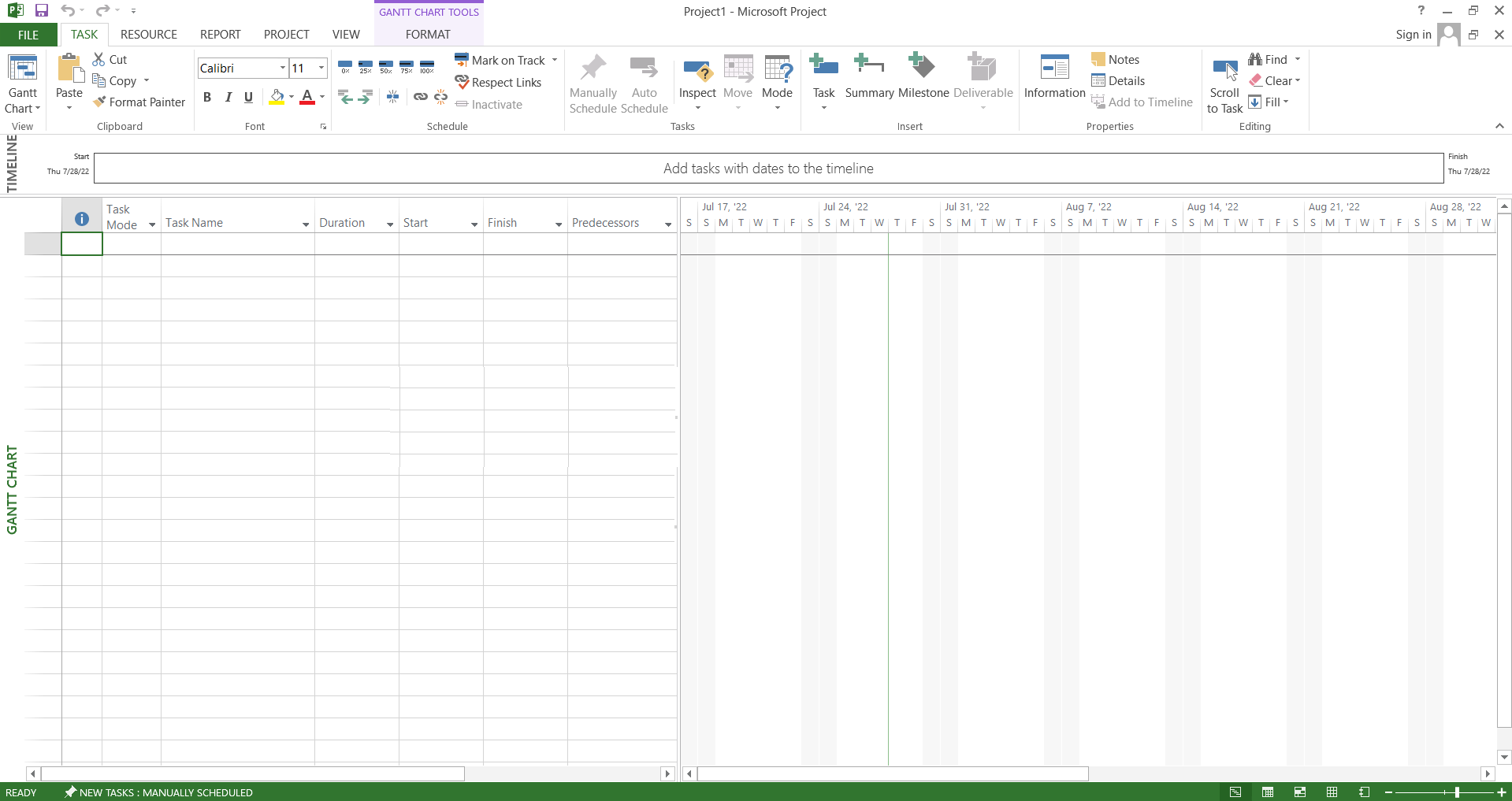 Hướng dẫn Active Microsoft Project 2013 - Bước 11
