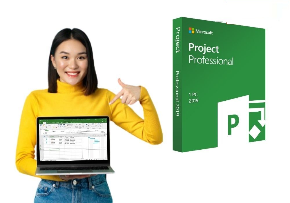 Giao diện Microsoft Project 2019