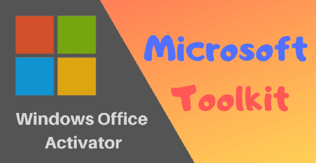 Giao diện làm việc trực quan của Microsoft Toolkit