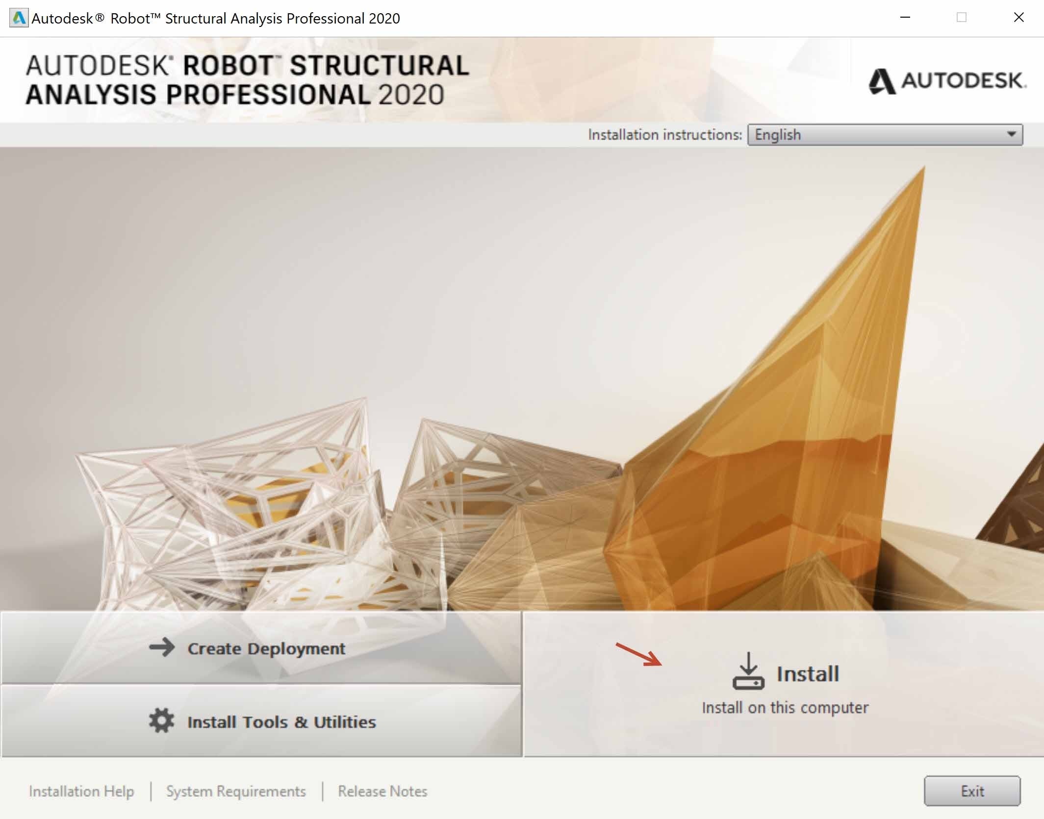 Hướng dẫn cài đặt Robot Structural Analysis 2020 - Bước 2
