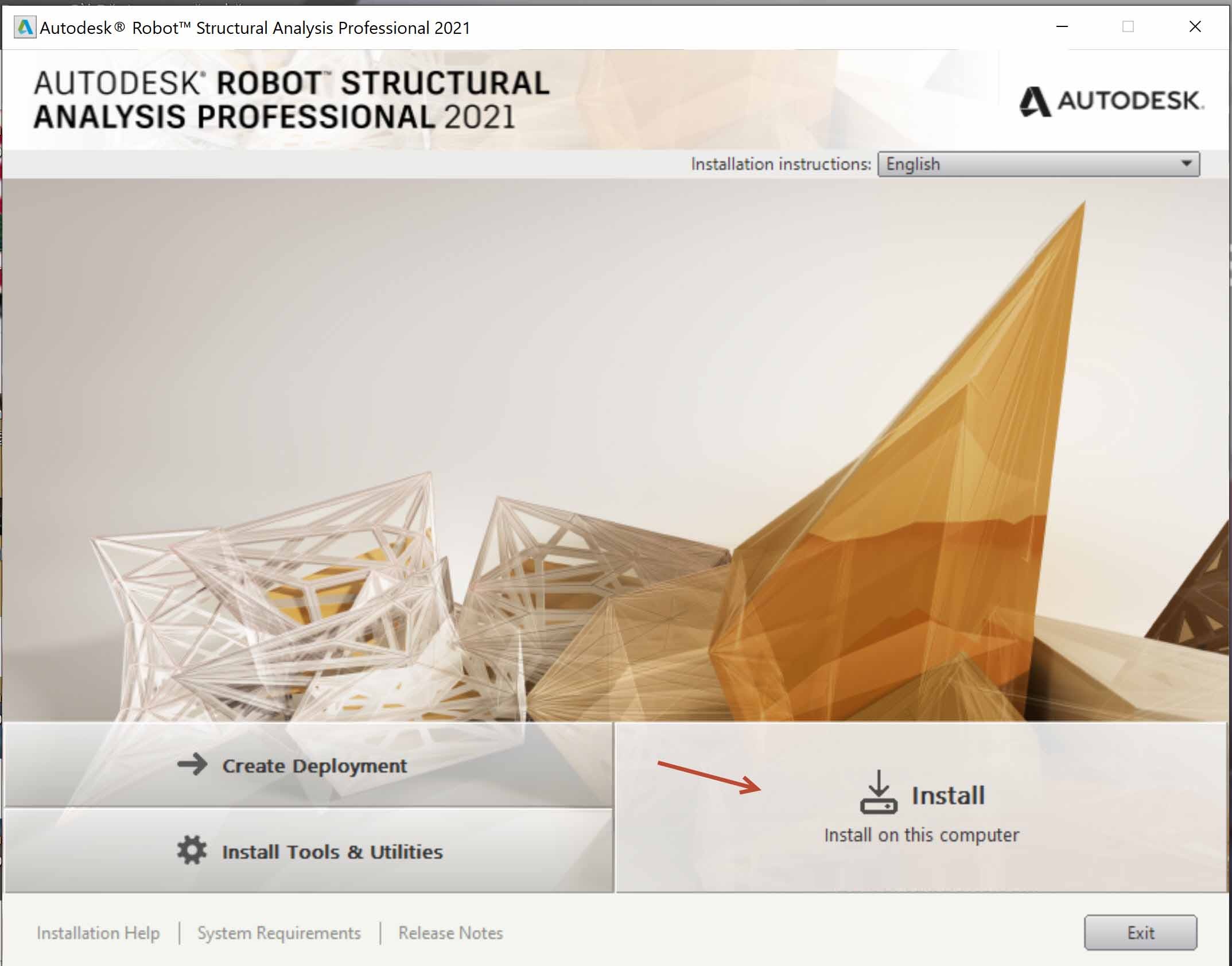 Hướng dẫn cài đặt Robot Structural Analysis Professional 2021 - Bước 2