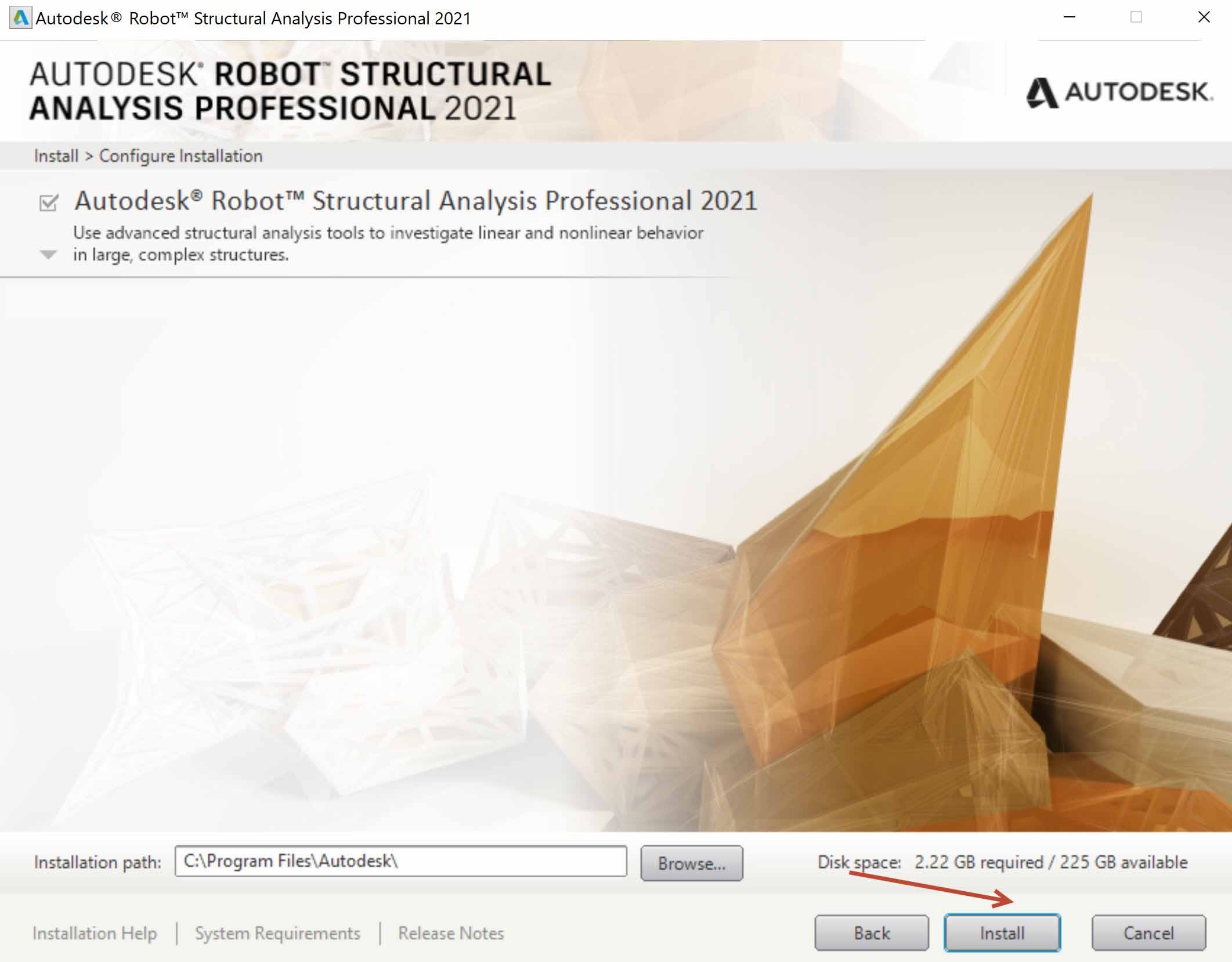 Hướng dẫn cài đặt Robot Structural Analysis Professional 2021 - Bước 4