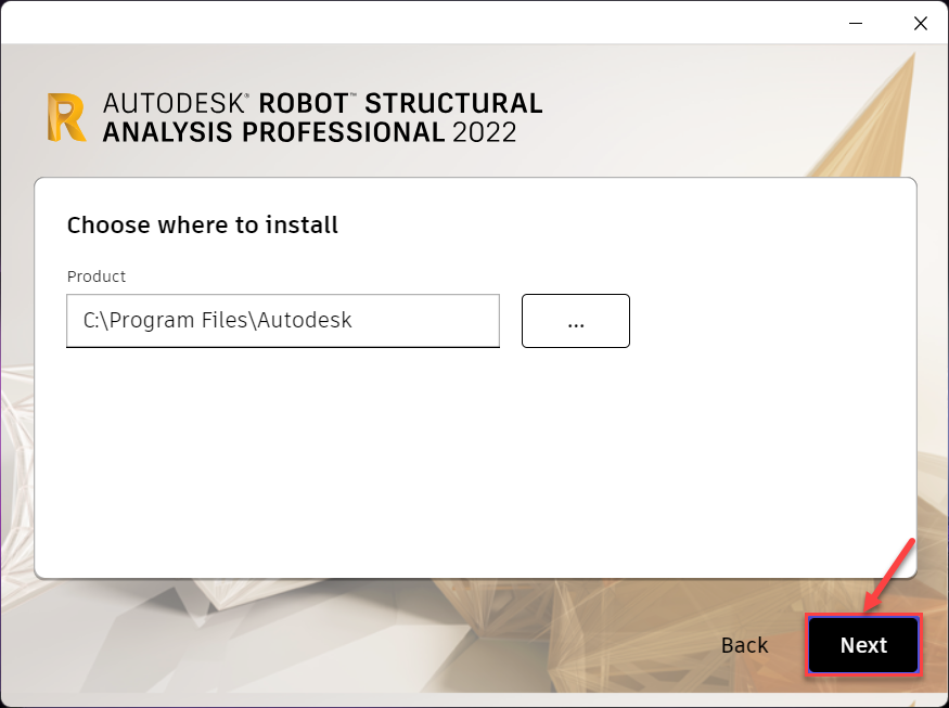 Hướng dẫn cài đặt Robot Structural Analysis 2022 Step 4