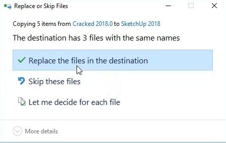 Cấp quyền Admin để hoàn tất việc dán file
