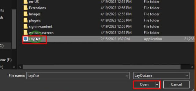 Dán file vào thư mục cài đặt