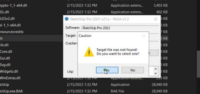 Xác nhận dán đè file để hoàn tất kích hoạt