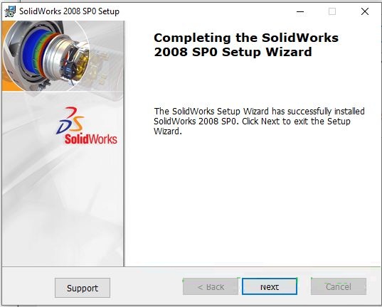 Hướng dẫn cài đặt SolidWorks 2008 - Bước 13