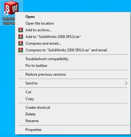 Hướng dẫn kích hoạt SolidWorks 2008 - Bước 18