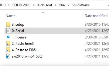 Nhập mã Serial Number SolidWorks