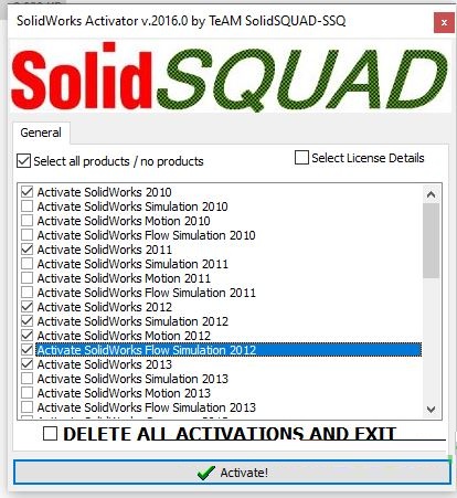 Kích hoạt thành công SolidWorks 2012