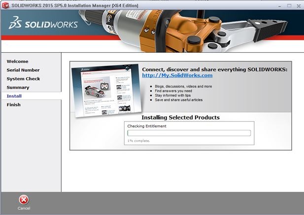 Hướng dẫn cài đặt SolidWorks 2015 - Bước 9