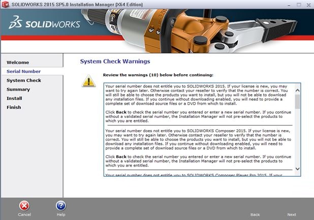 Hướng dẫn cài đặt SolidWorks 2015 - Bước 5